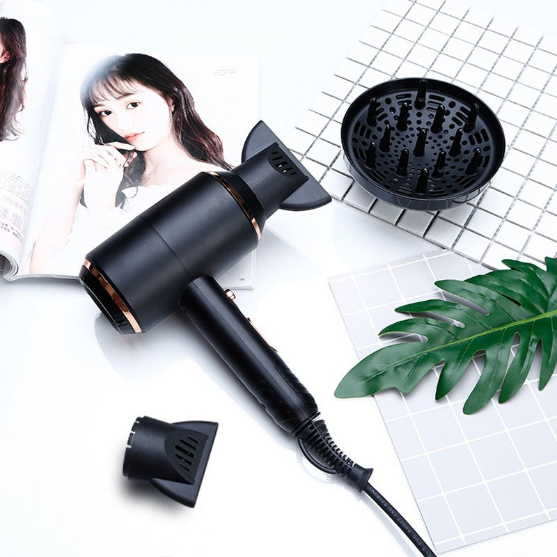 Kemei Black & Gold 2000w Hair Dryer - Theresia Cosmetics - hair Dryer - Theresia Cosmetics
