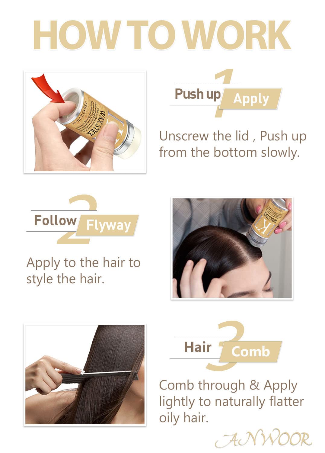 IKT Wax Stick - Theresia Cosmetics - hair wax - Theresia Cosmetics