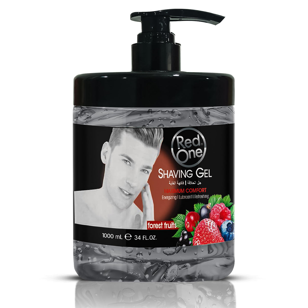 RedOne Shaving Gel Transparent - 1000ML - Theresia Cosmetics - men care - Theresia Cosmetics
