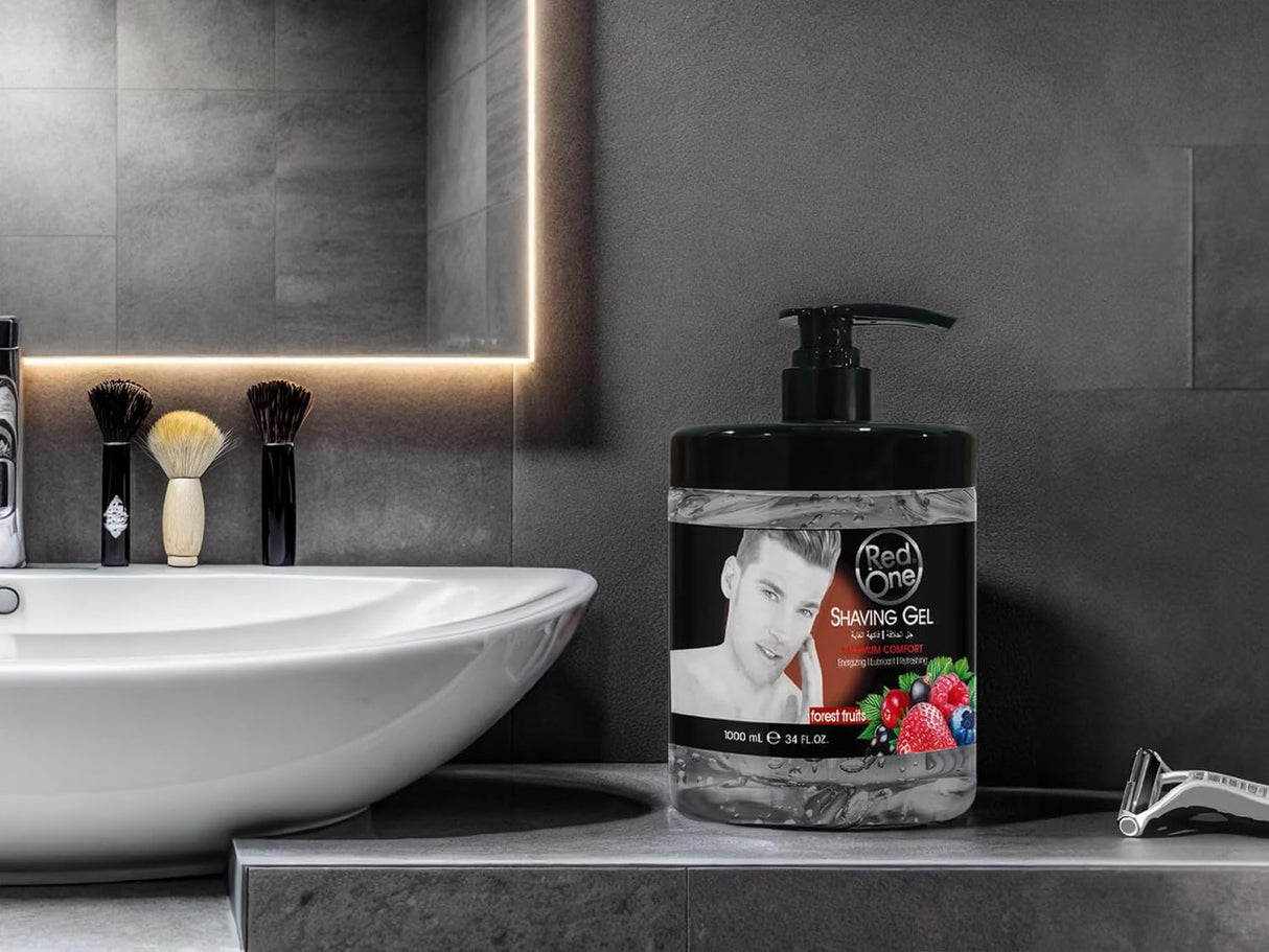 RedOne Shaving Gel Transparent - 1000ML - Theresia Cosmetics - men care - Theresia Cosmetics