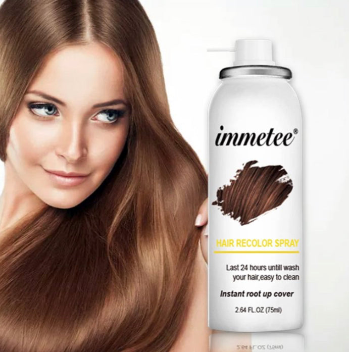 Immetee Disposable Hair Dye Spray - Long Lasting - Theresia Cosmetics - hair dye spray - Theresia Cosmetics