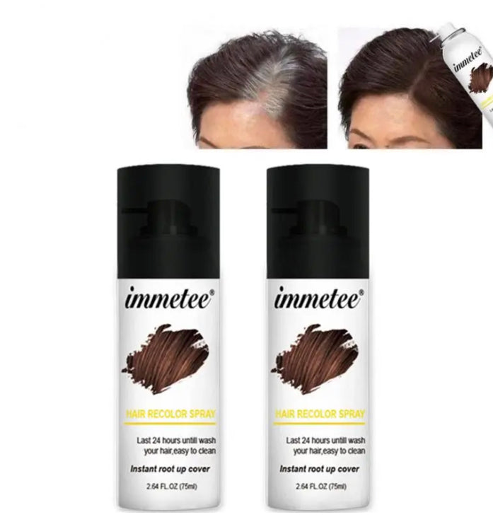 Immetee Disposable Hair Dye Spray - Long Lasting - Theresia Cosmetics - hair dye spray - Theresia Cosmetics