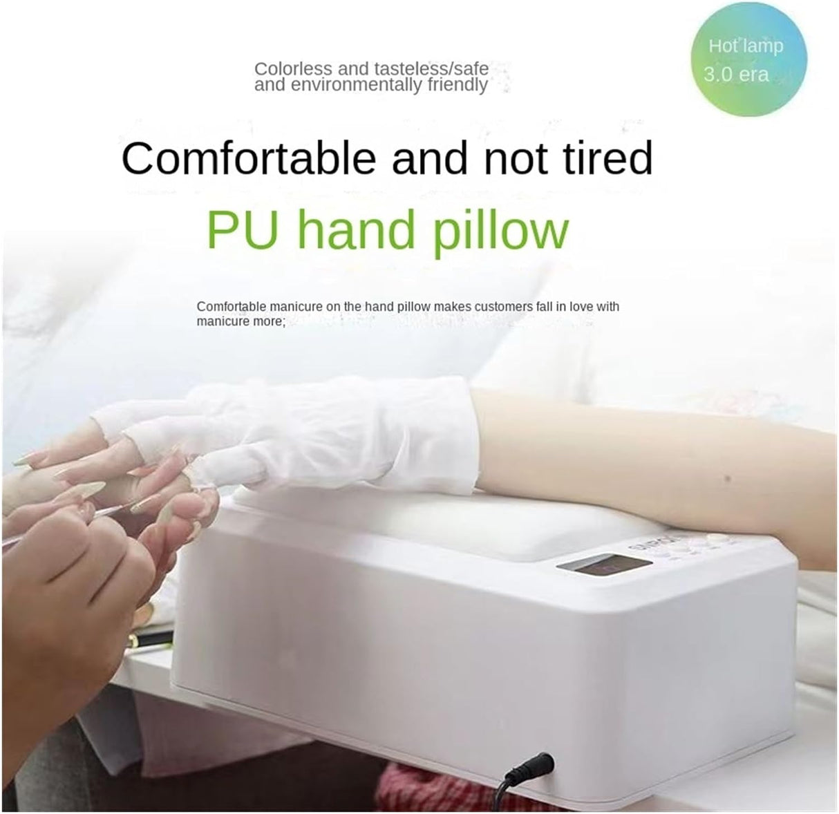 2 in 1 Led/Uv Lamp + Hand Pillow - Theresia Cosmetics - nail care - Theresia Cosmetics