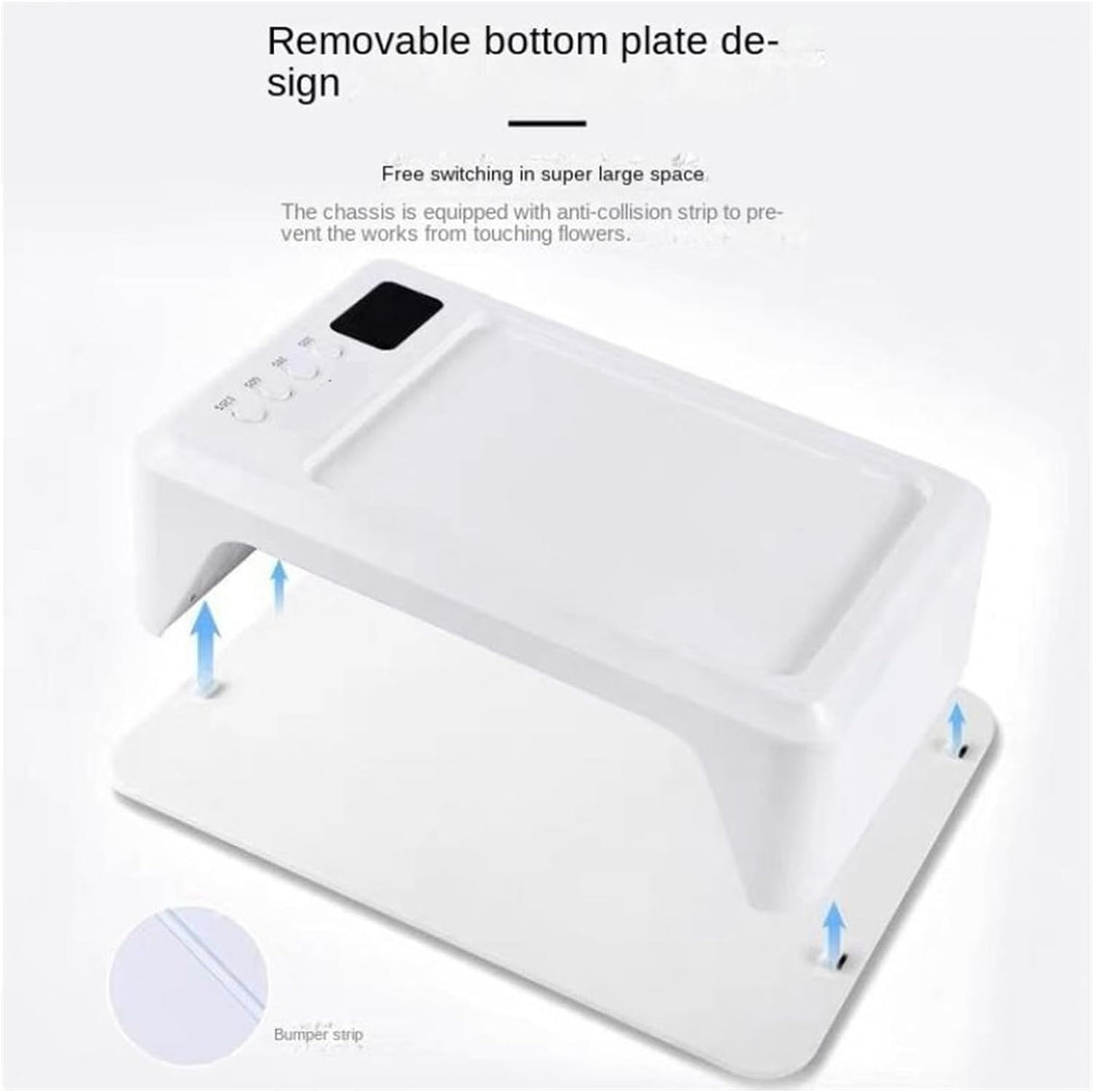 2 in 1 Led/Uv Lamp + Hand Pillow - Theresia Cosmetics - nail care - Theresia Cosmetics