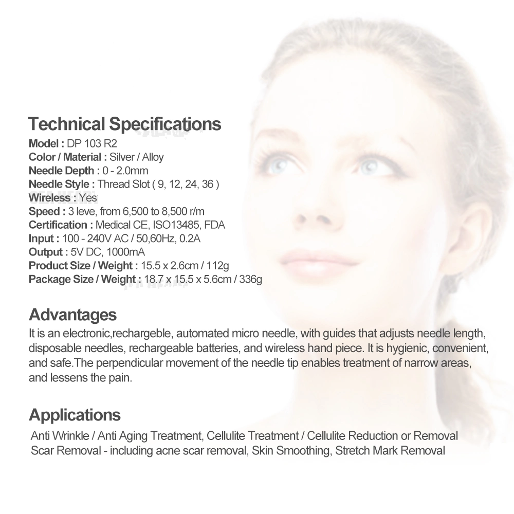 Electric Micro-Needle Machine DermaPen - Theresia Cosmetics - skin care - Theresia Cosmetics