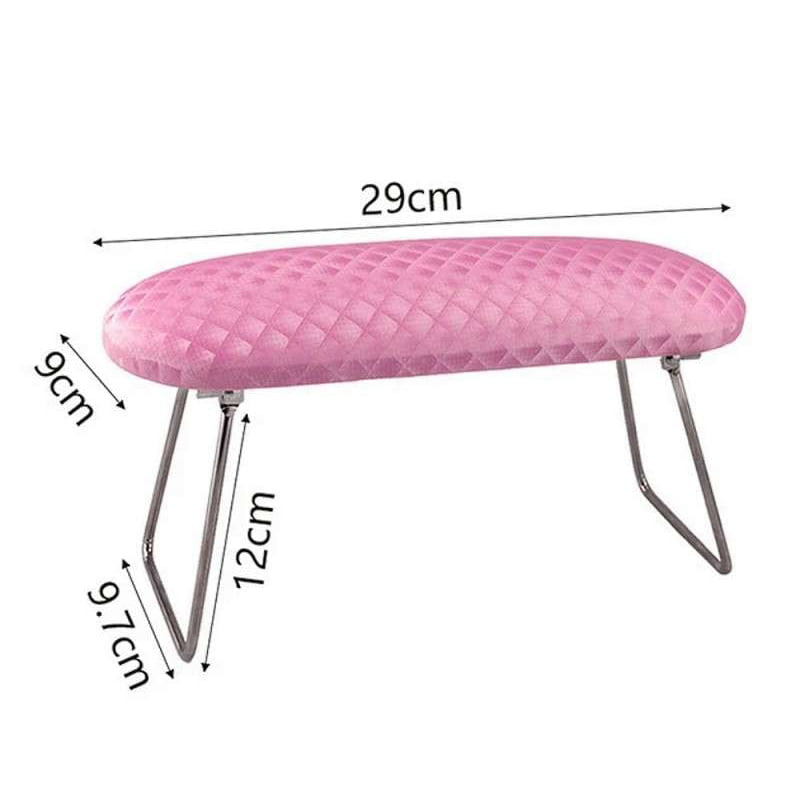 White Arm Rest Manicure - Theresia Cosmetics - arm rest - Theresia Cosmetics