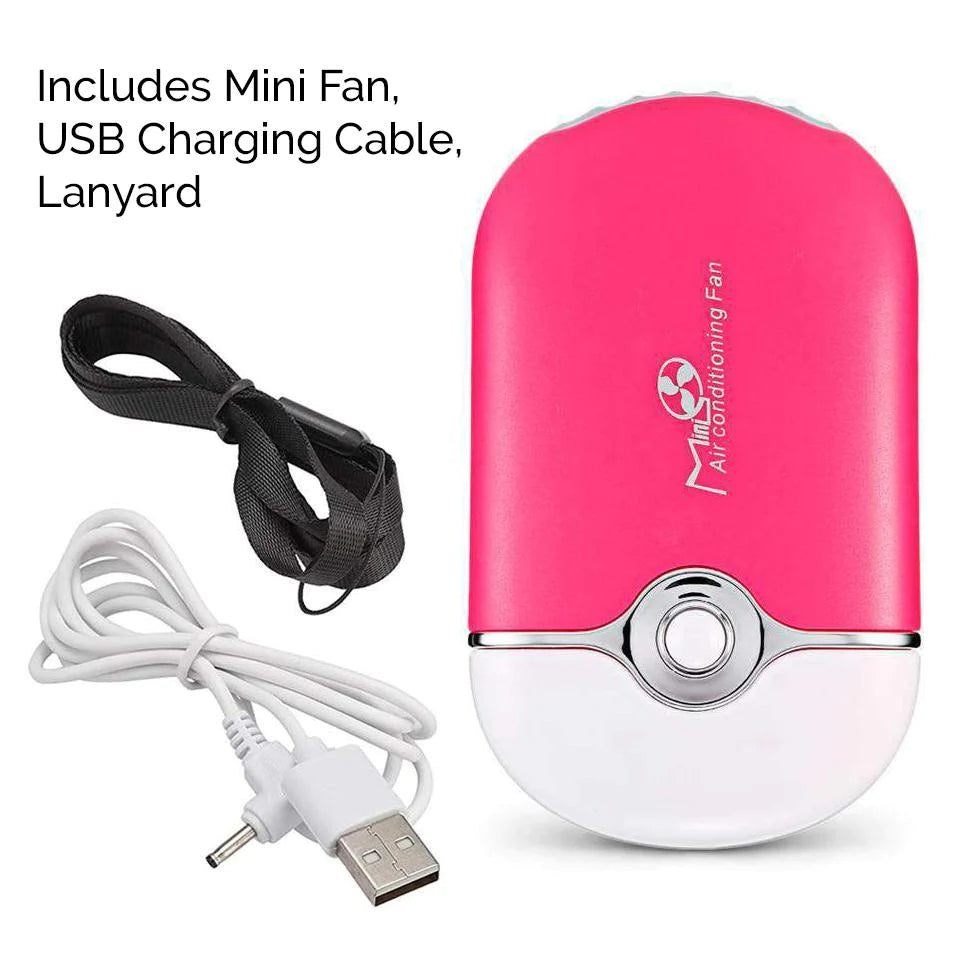 Mini Air Conditioning Eyelashes Fan - Theresia Cosmetics - Eyelashes - Theresia Cosmetics