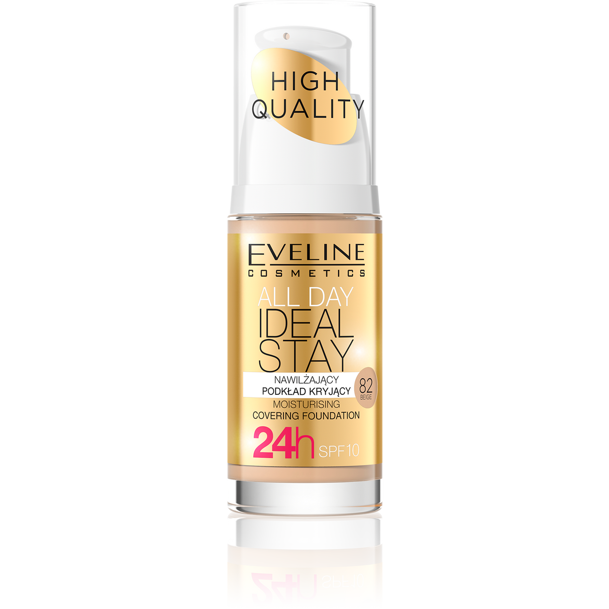 Eveline All Day Ideal Stay Moisturising Covering Foundation - Theresia Cosmetics - Makeup - Theresia Cosmetics