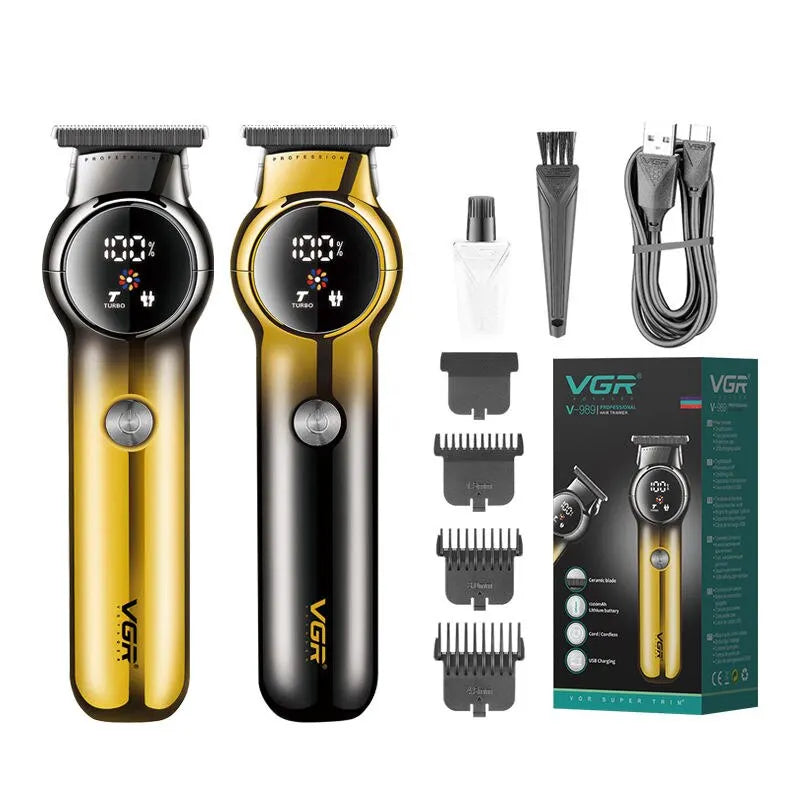 VGR V-989 New Design Barber - Theresia Cosmetics - Barber Machines - Theresia Cosmetics