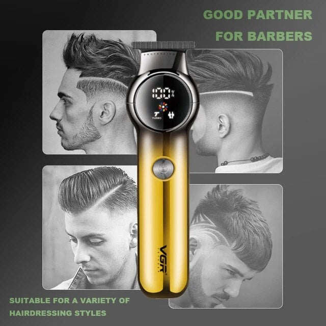 VGR V-989 New Design Barber - Theresia Cosmetics - Barber Machines - Theresia Cosmetics