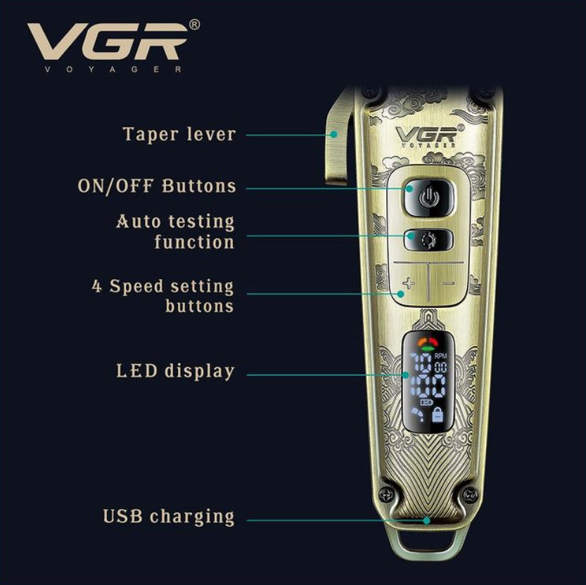 VGR V-005 Voyager New - Theresia Cosmetics - Barber Machines - Theresia Cosmetics