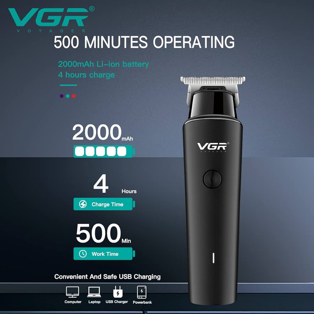 VGR V-933 cordless hair trimmer - Theresia Cosmetics - Barber Machines - Theresia Cosmetics