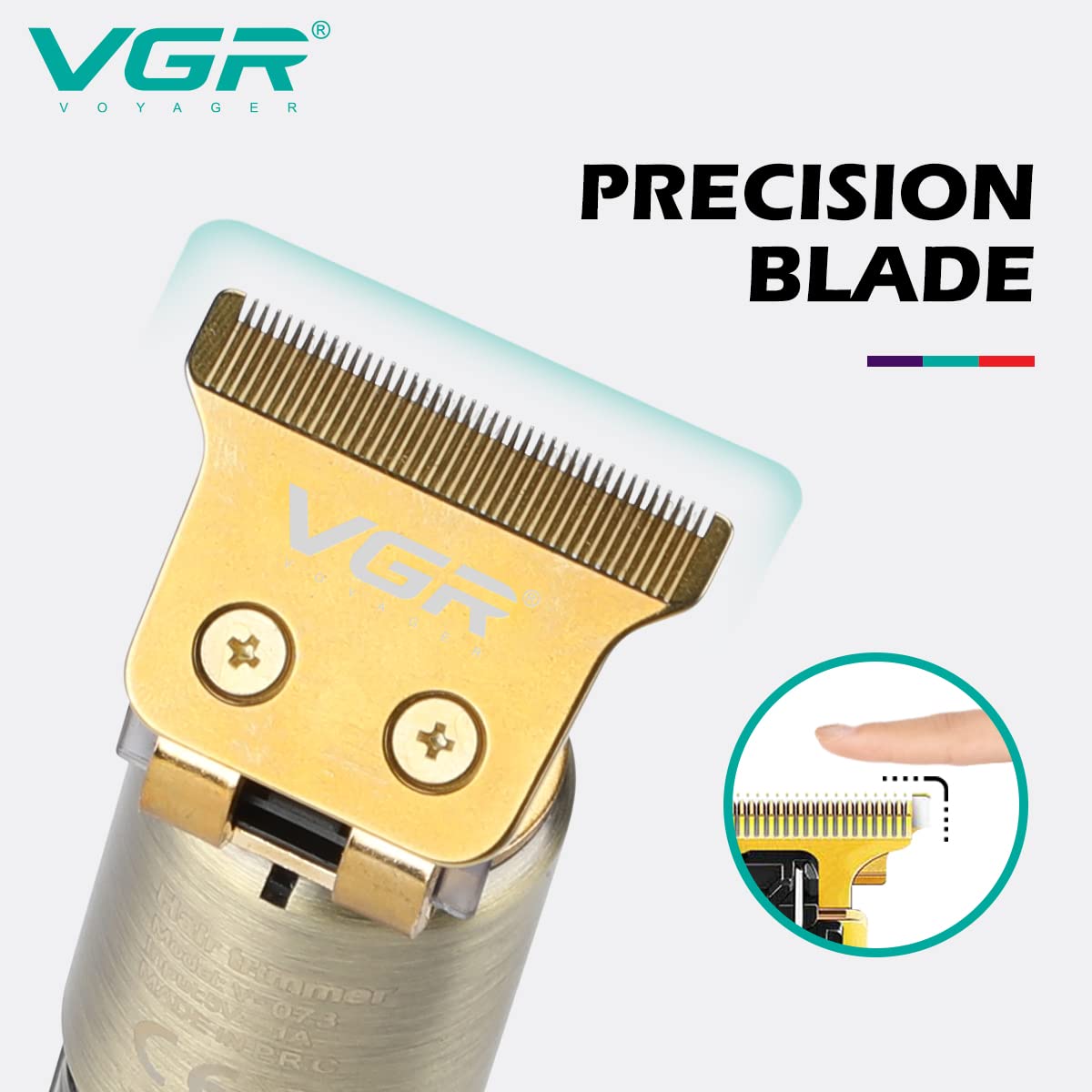 VGR V-073 Newest Design - Theresia Cosmetics - Barber Machines - Theresia Cosmetics