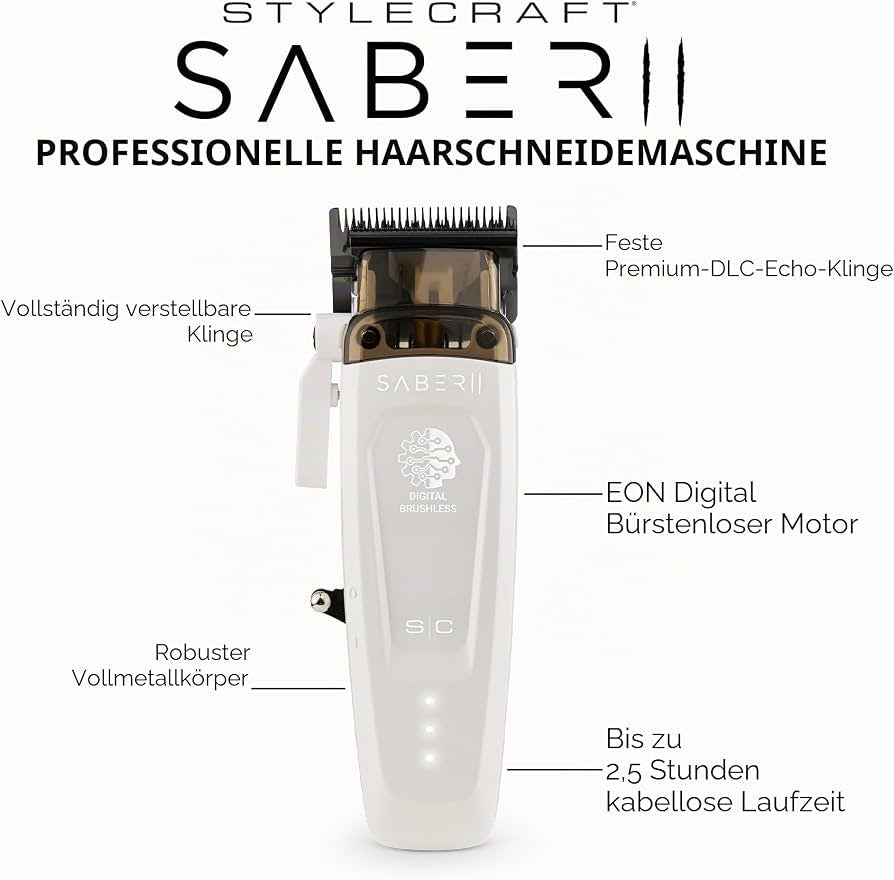 Stylecraft Saber 2.0 White Clipper