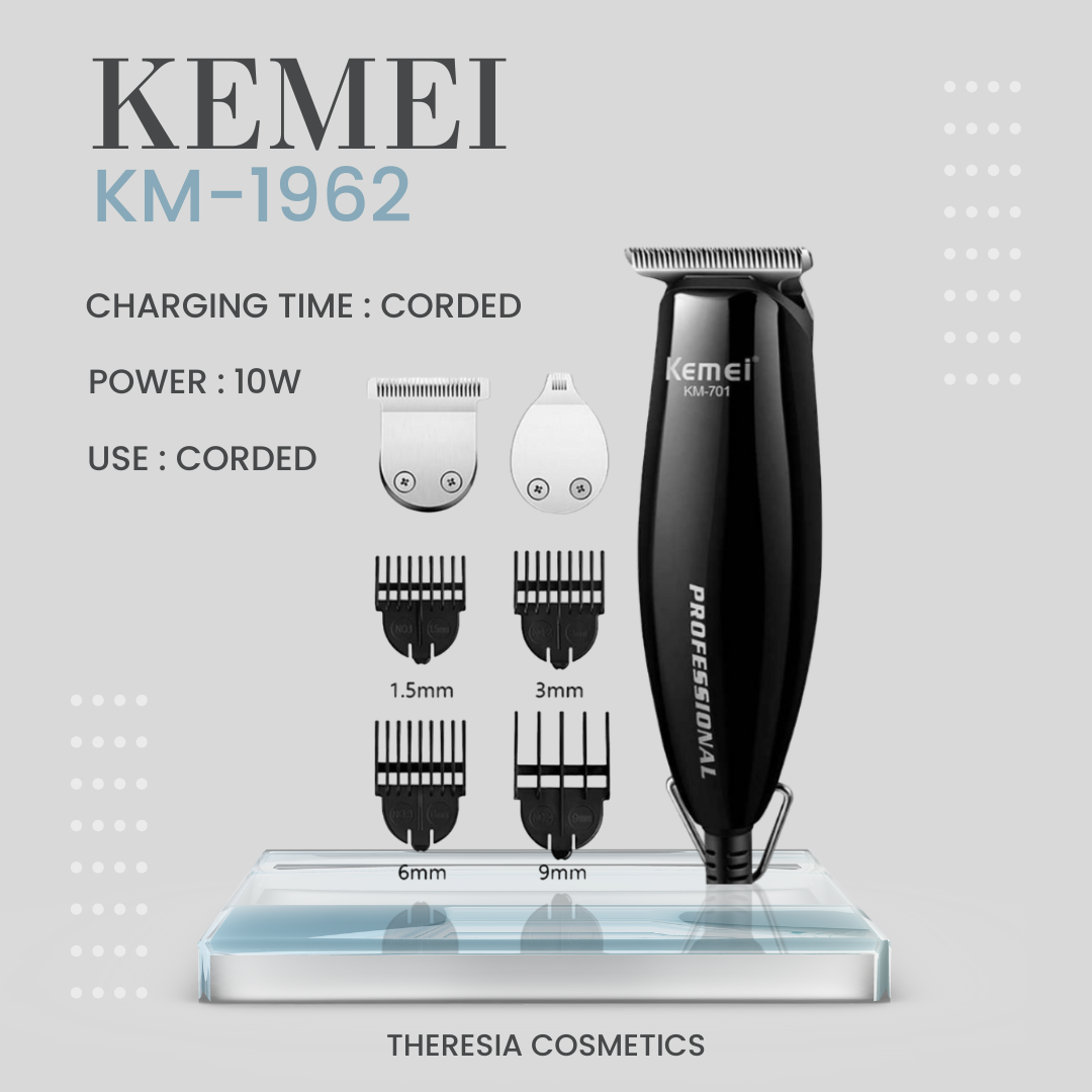kemei 701 - Theresia Cosmetics - Barber Machines - Theresia Cosmetics