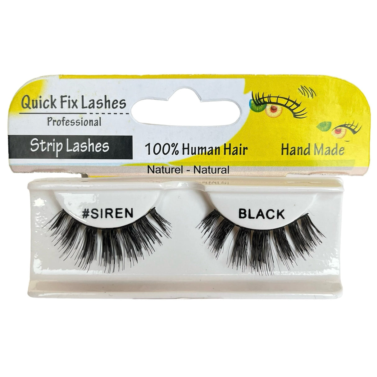 Quick Fix Strip Lashes - Siren Black - Theresia Cosmetics - Eyelashes - Theresia Cosmetics