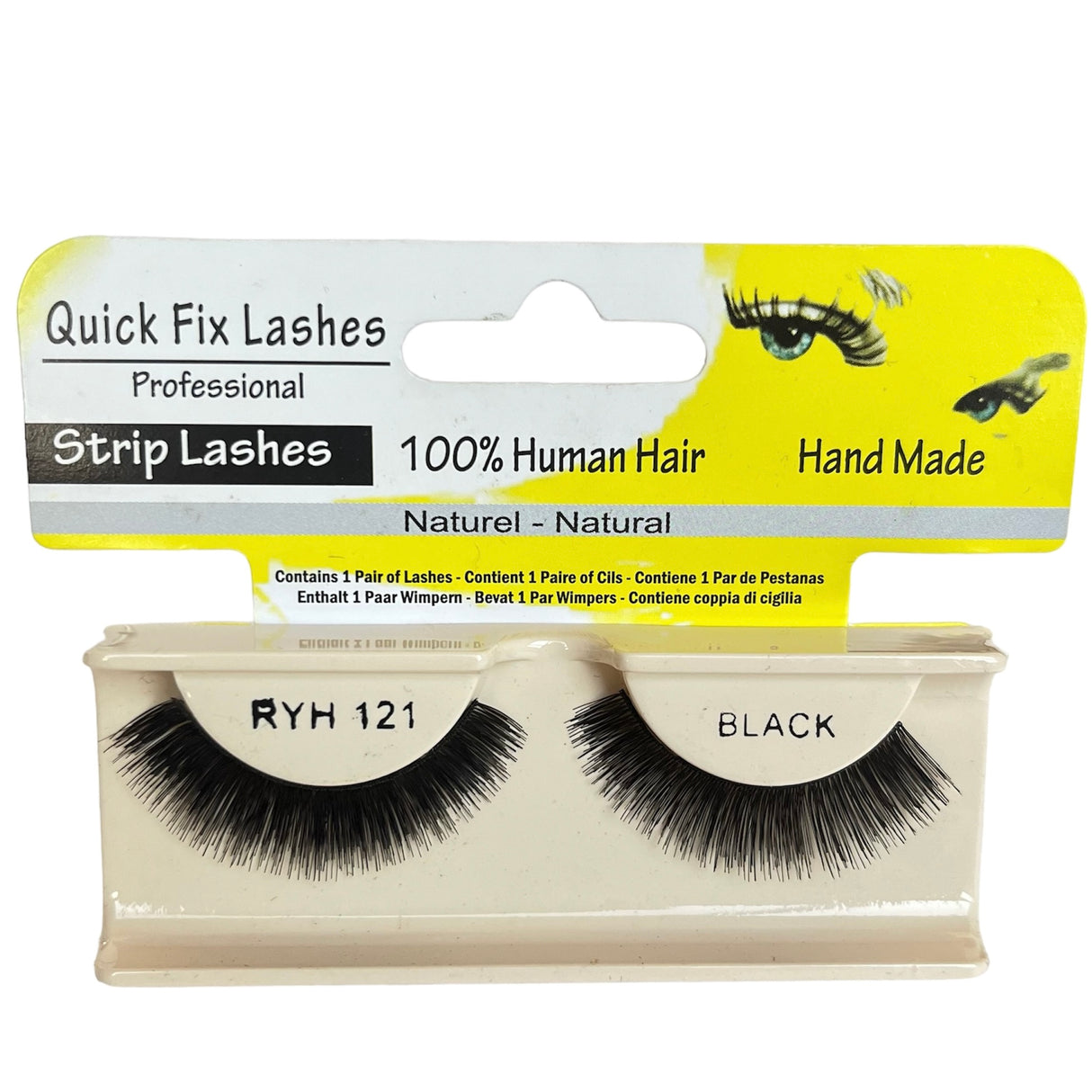 Quick Fix Strip Lashes - RYH Black - Theresia Cosmetics - Eyelashes - Theresia Cosmetics
