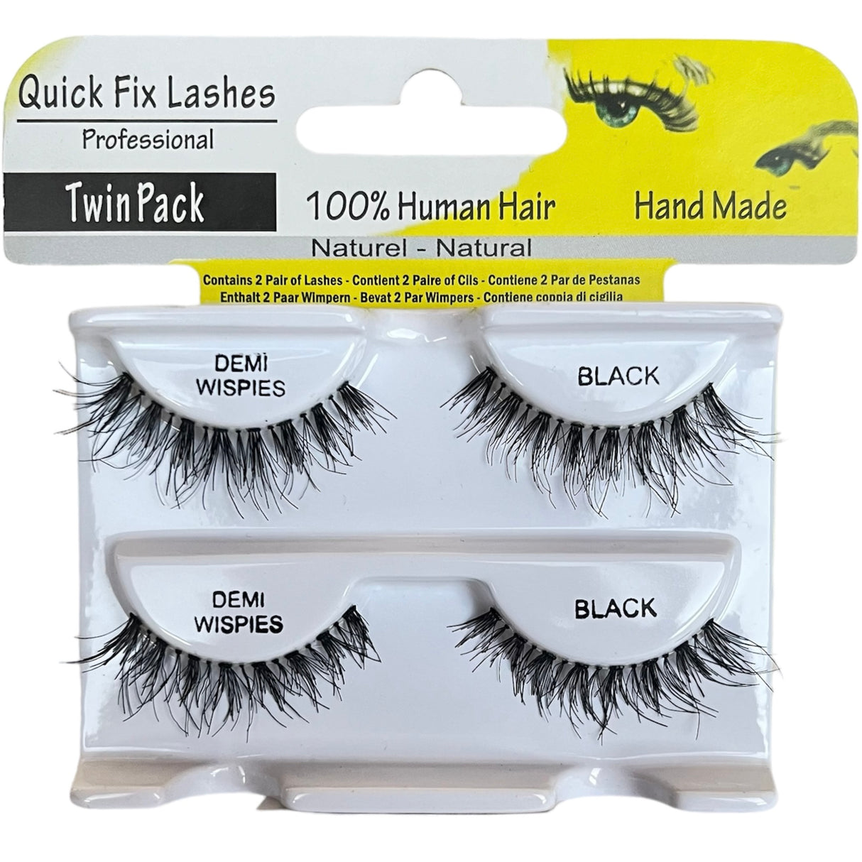 Quick Fix Strip Lashes - Wispies 2 Pack - Theresia Cosmetics - Eyelashes - Theresia Cosmetics