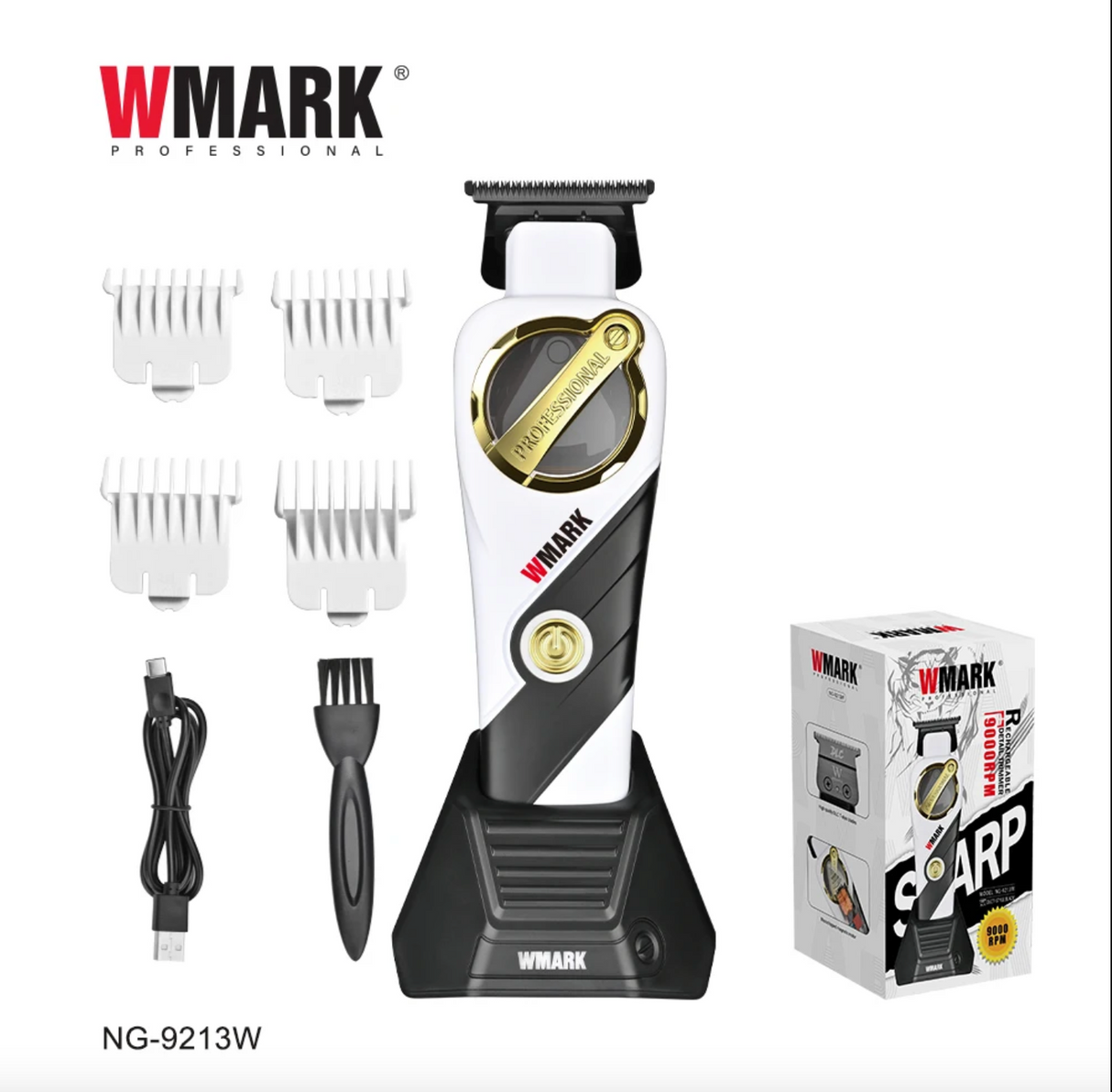 WMark ng-9213W Professional hair clutting - 9,000 rpm