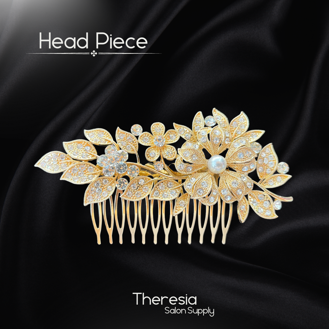 Bride Head Piece - Theresia Cosmetics - Head Piece - Theresia Cosmetics