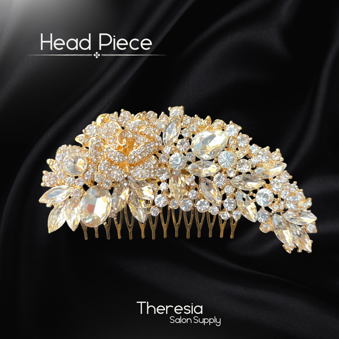 Bride Head Piece - Theresia Cosmetics - Head Piece - Theresia Cosmetics