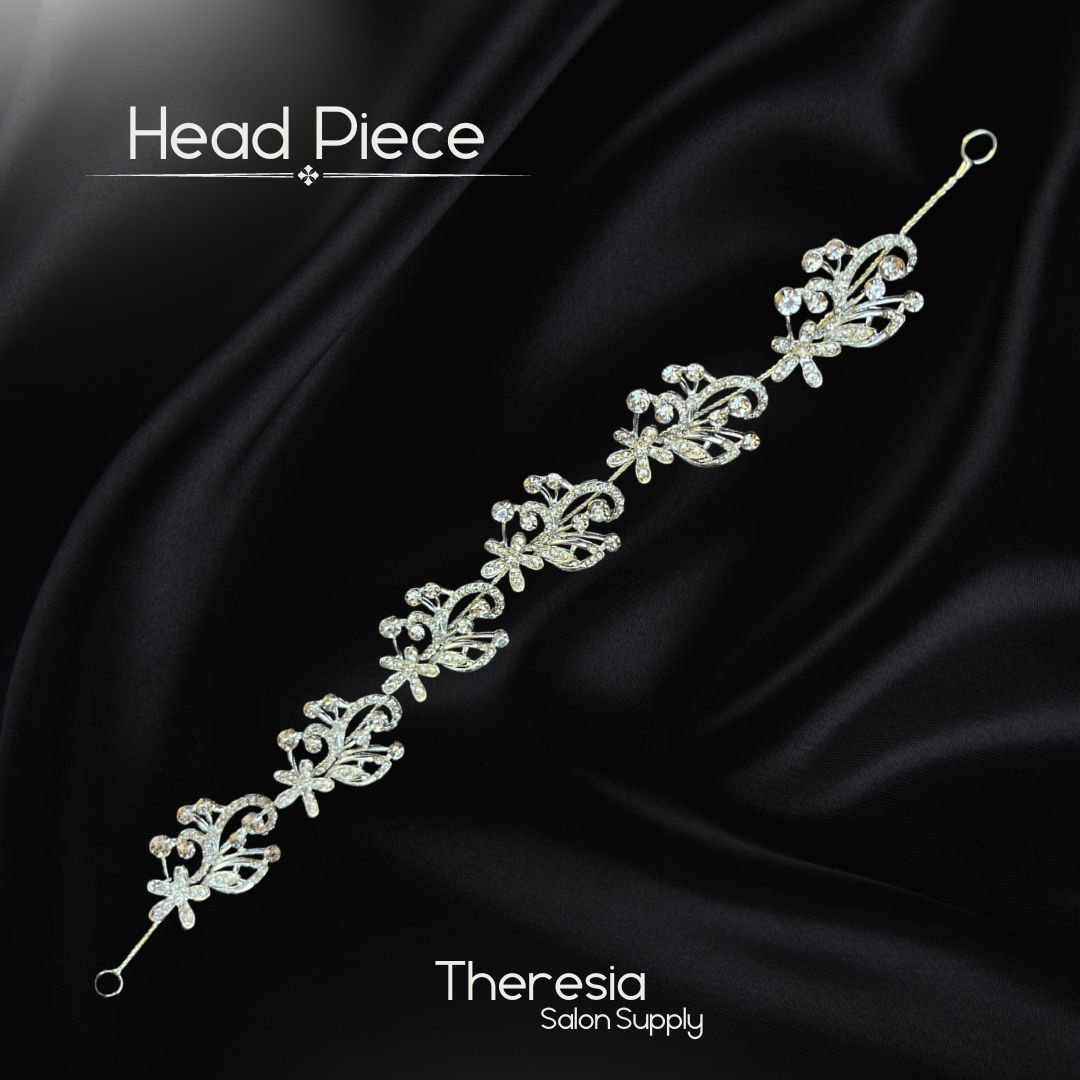 Bride Head Pieces - Theresia Cosmetics - Head Piece - Theresia Cosmetics