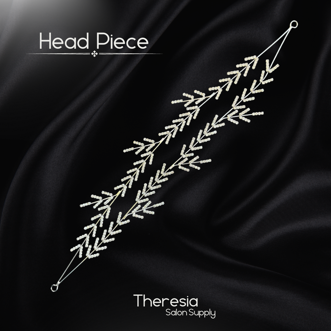 Bride Head Pieces - Theresia Cosmetics - Head Piece - Theresia Cosmetics