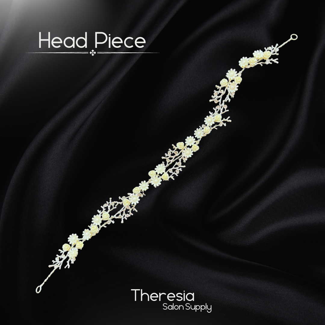 Bride Head Pieces - Theresia Cosmetics - Head Piece - Theresia Cosmetics