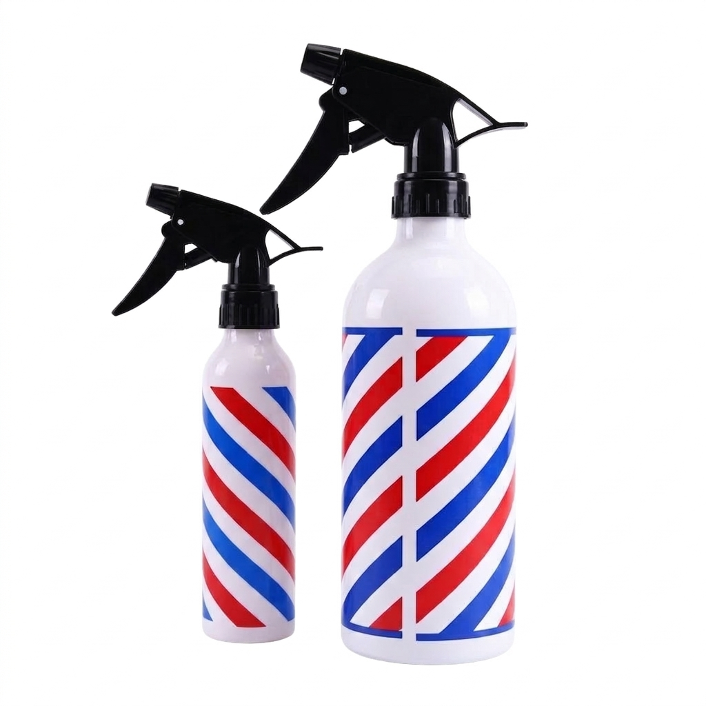 Stainless White Barber Water Bottles