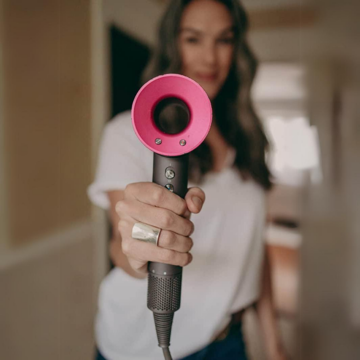 Dyson Supersonic™ Hair Dryer (Iron & Fuschia) – Theresia Dyson Supersonic™ Hair Dryer (Iron & Fuschia) – Theresia