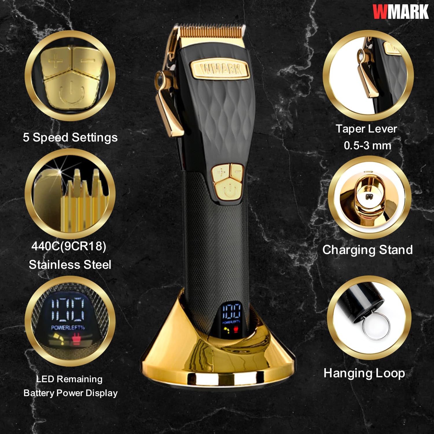 Wmark NG-2032 Professional Hair Clipper – Theresia Cosmetics