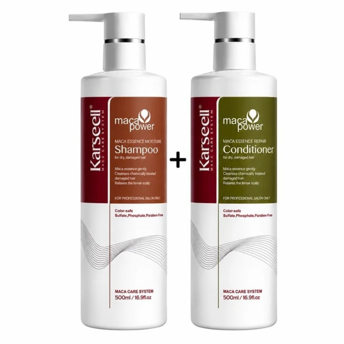 Karseell Hair Refresh & Repair Duo | Argan Oil Shampoo & Conditioner