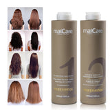 Maxcare Professional Brazilian Keratin Hair Smoothing Treatment Set x2