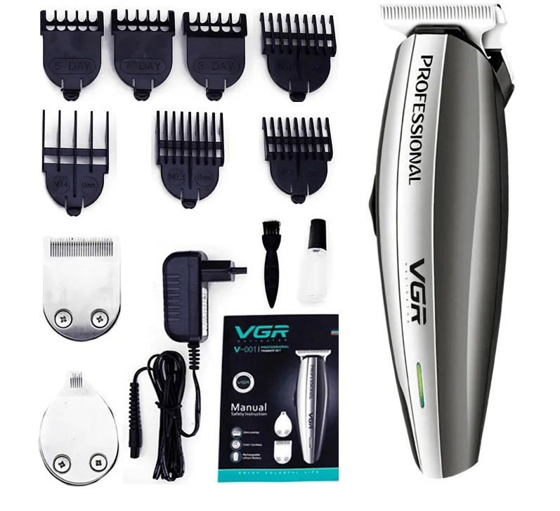 VGR V-001 (3 in 1) Multifunctional Electric Hair Clipper