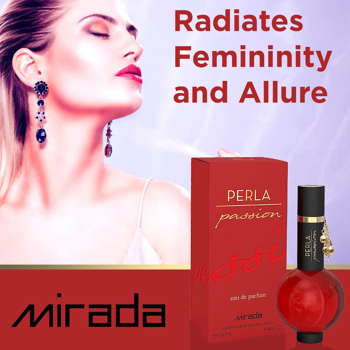 Mirada Perla Passion Eau de Parfum For Women 100ml