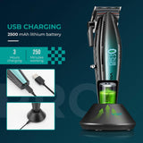VGR 270 Hair Clippers Professional Cordless High Speed 9000 RPM