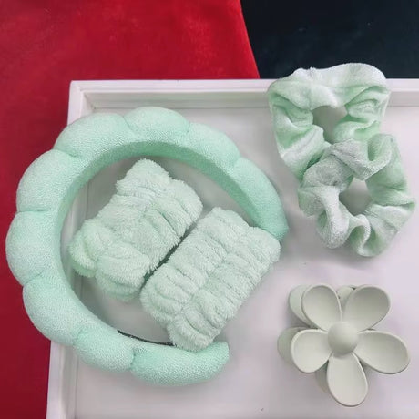 6 pcs wrist hair accessories set