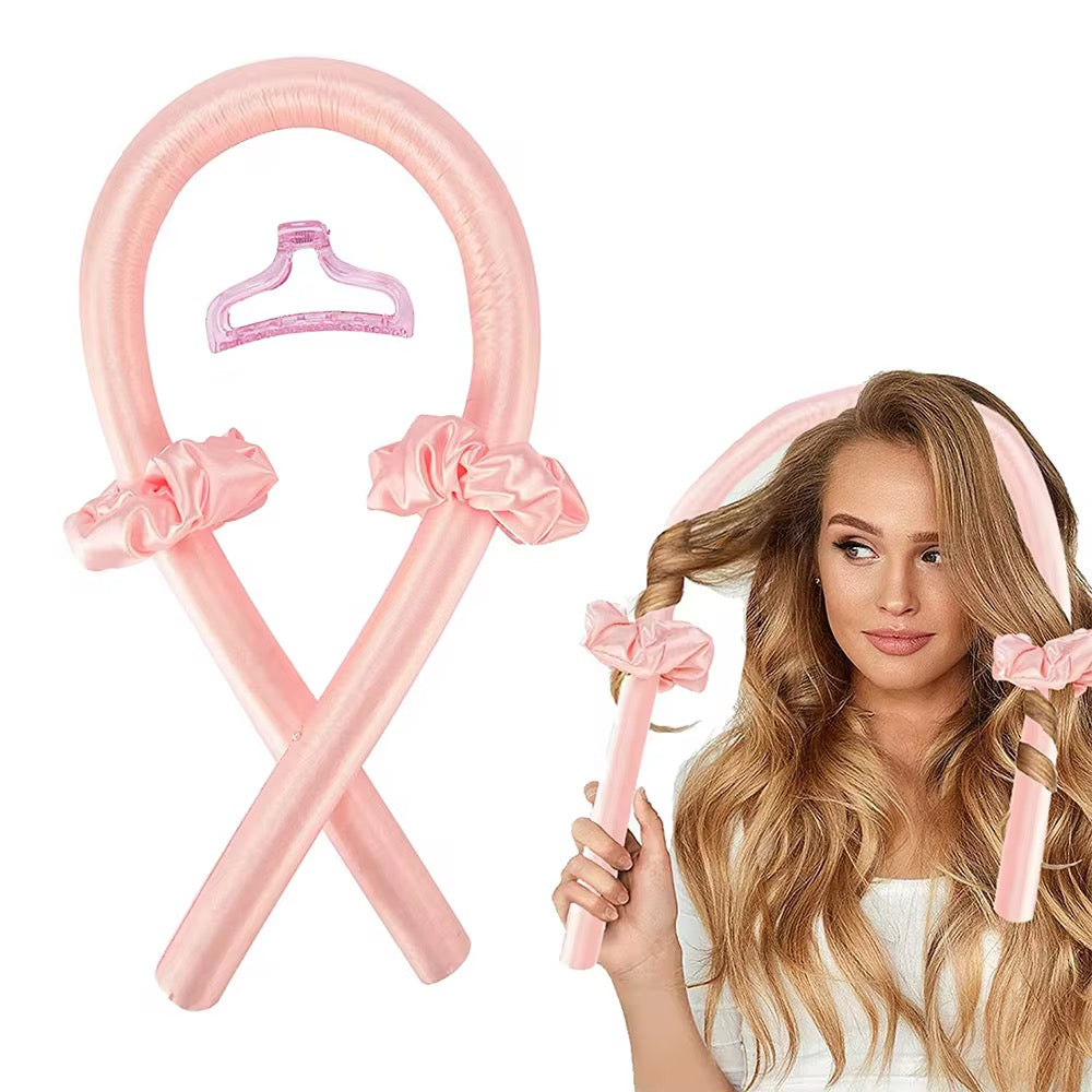 Professional Rubber Satin curler HeadBand