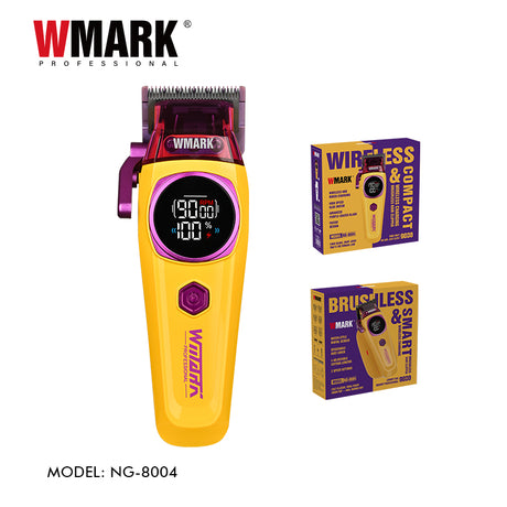 WMARK NG-8004 Wireless Charging Hair Clipper