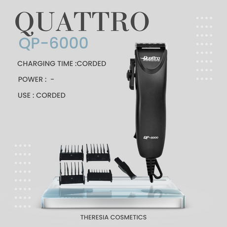 Quattro QP-6000 - Theresia Cosmetics - Barber Machines - Theresia Cosmetics