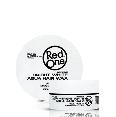 Red One Bright White Aqua Hair Wax 150ml