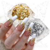 Holographic Nail Foil Flakes 3D