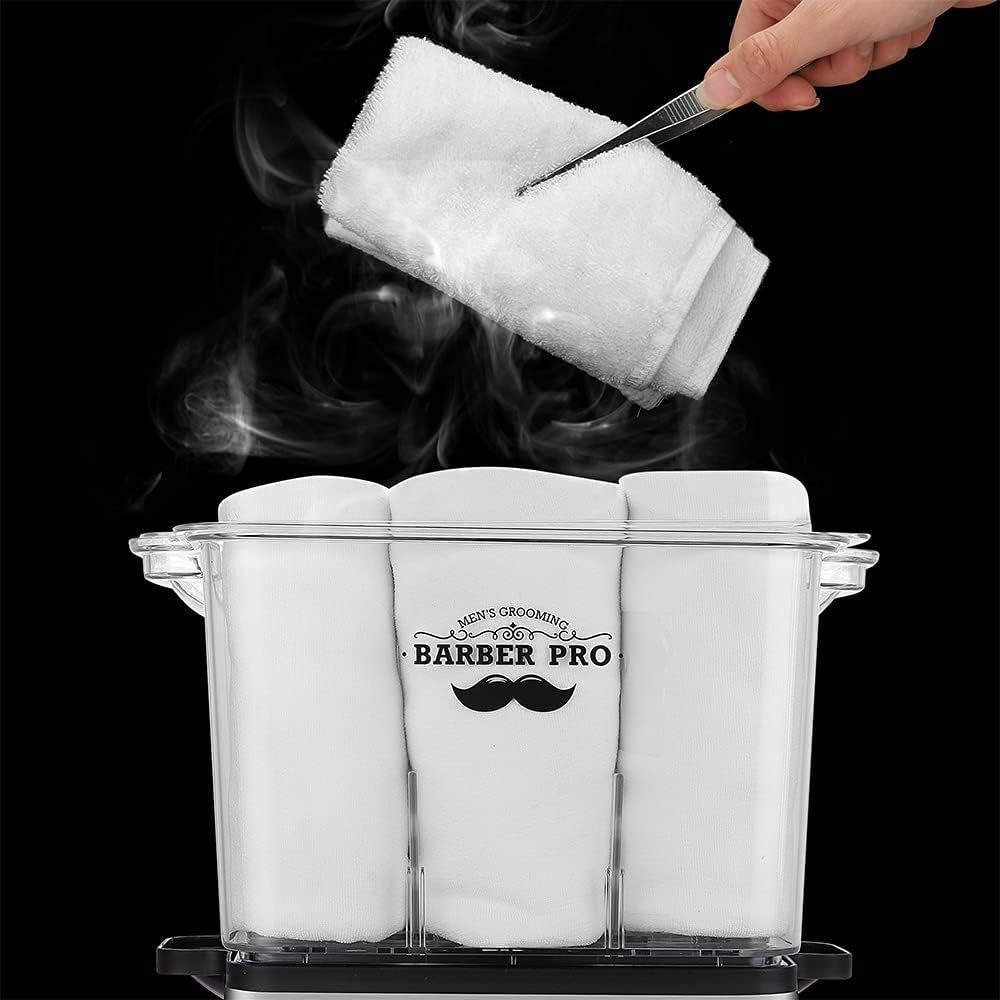 Professional Mini Hot Towel Warmer Steamer – Fast Heating for Spa & Barber Use