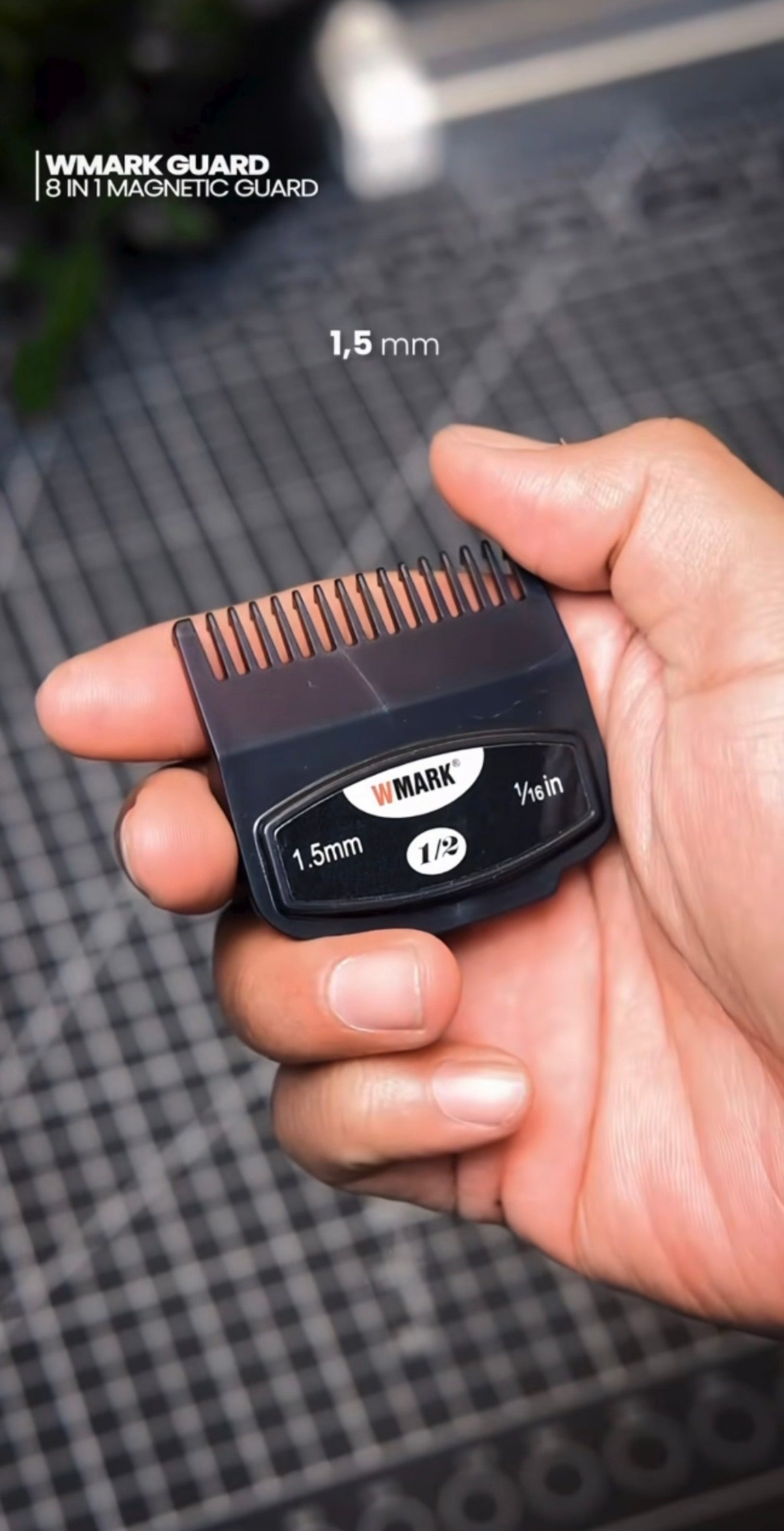 Wmark Magnetic Guide Comb Set 8pcs