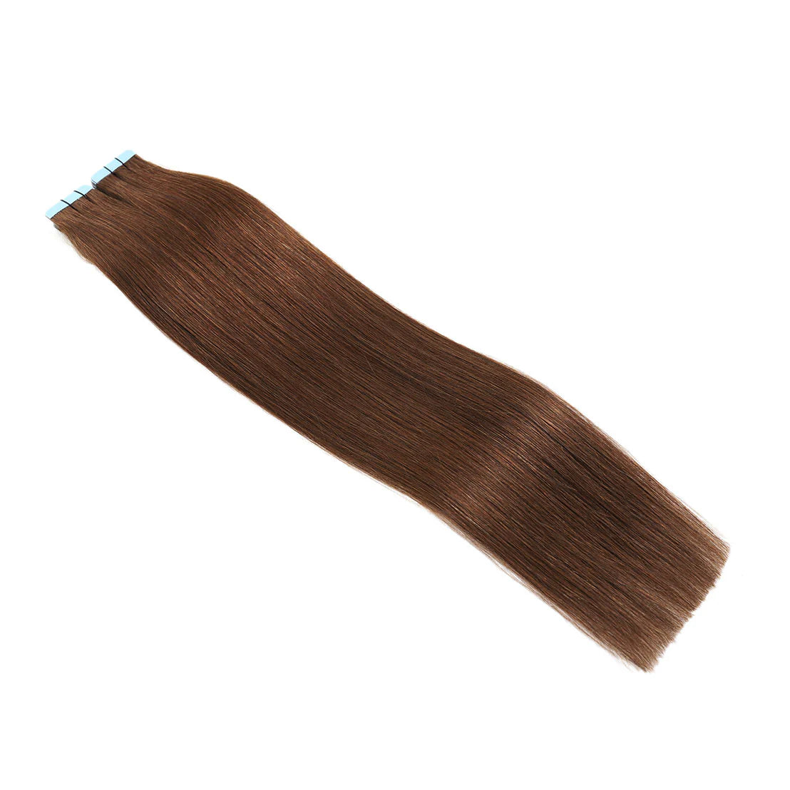 Tape Hair Extensions 21" #4 Chestnut Brown - 100% Human Hair