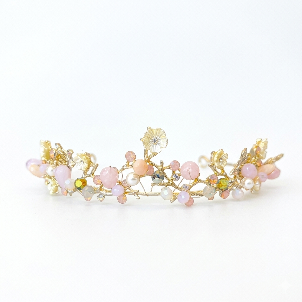 Bride Crown Floral Model BCS32