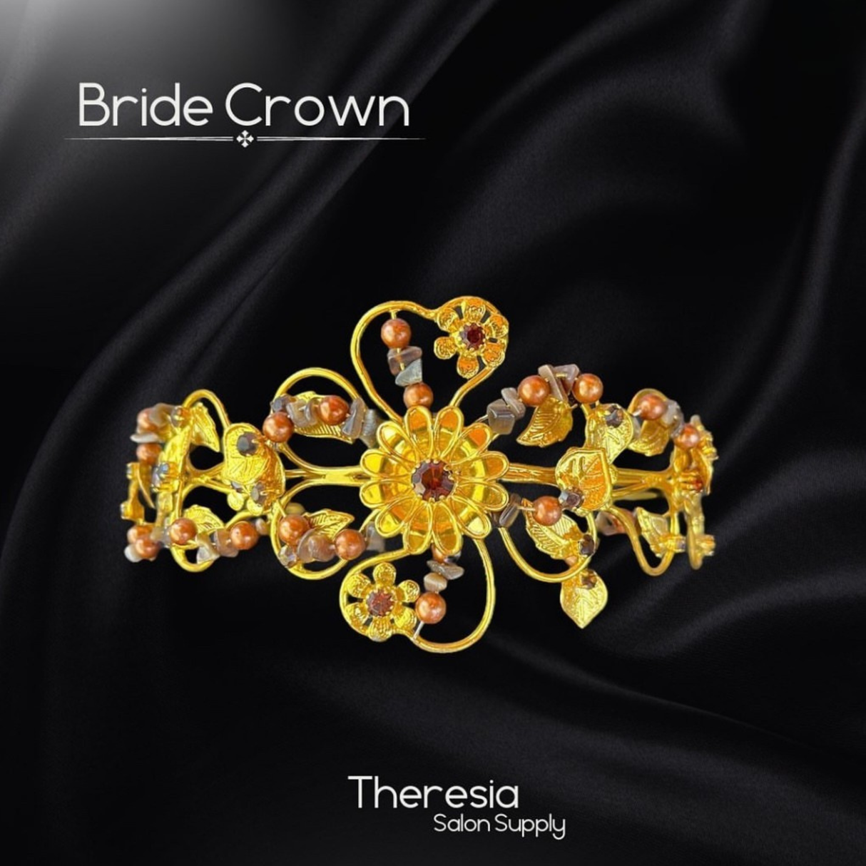 Bride Crown Floral Model BCS25