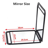 Salon Mirror Hand Mirror Two Sides With Hinge YB501