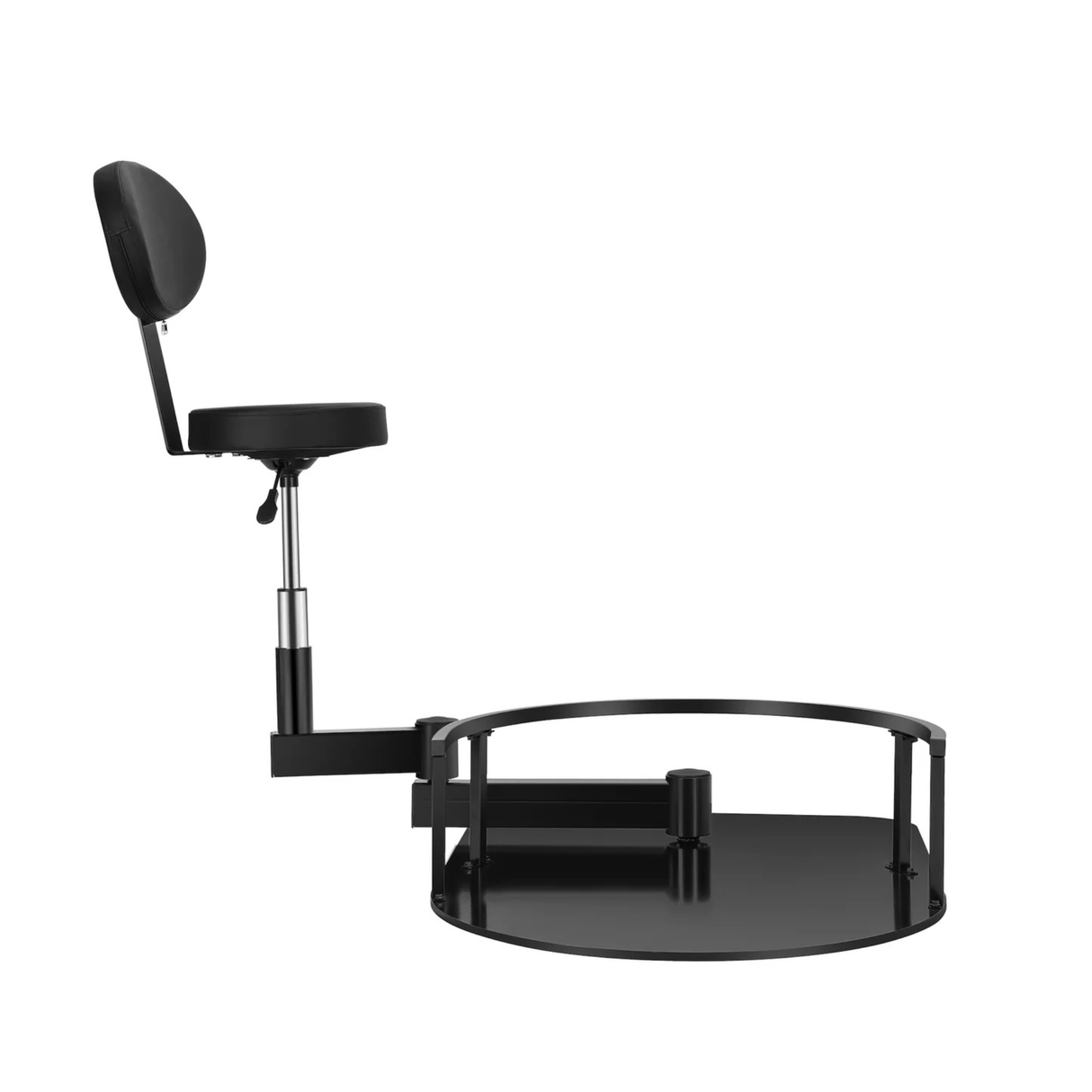 Professional Heavy-Duty Barber Chair with Hydraulic Lift & 360° Swivel