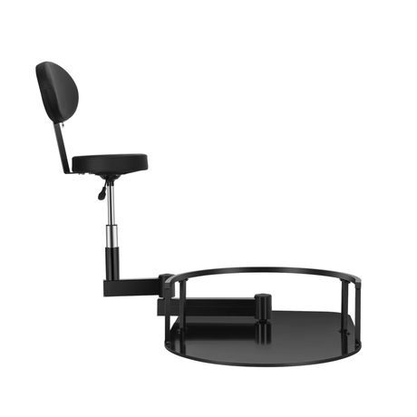 Professional Heavy-Duty Barber Chair with Hydraulic Lift & 360° Swivel